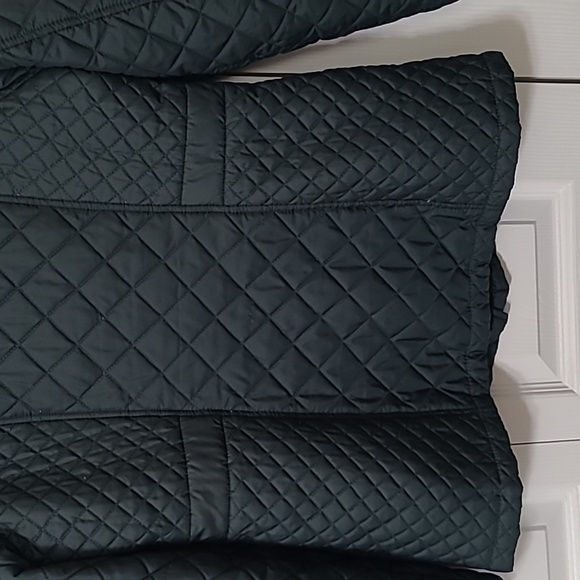 Laura Scott Green Zip-Up Jacket with hood that can be removed w/zipper, Medium - Picture 7 of 12